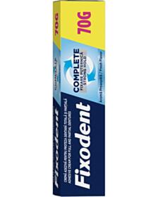 ФИКСОДЕНТ ФИКСИРАЩ КРЕМ ЗА ПЪЛНИ И ЧАСТИЧНИ ПРОТЕЗИ COMPLETE 70ГР
