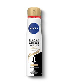 НИВЕА ДЕЗОДОРАНТ СПРЕЙ ДАМСКИ ИНВИЗИБЪЛ BLACK AND WHITE СИЛКИ СМУУТ XL 250МЛ/83703 А