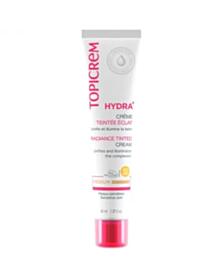 ТОПИКРЕМ ХИДРА+ РАДИАНС ОЦВЕТЕН ХИДРАТИРАЩ КРЕМ ТЪМЕН SPF50 40МЛ