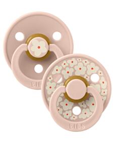БИБС БИБЕРОНИ STUDIO COLOUR, JASMINE/BLUSH MIX КАУЧУК 6-18М X 2 12017103
