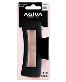 АГИВА АР569 ШНОЛА ЗА КОСА ЧЕРНА 10,5СМ