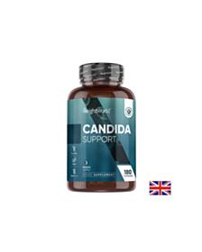 Анти-Кандида - защита от гъбични инфекции - Формула с билки и пробиотици, 180 капсули за 3 месеца прием 