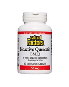 NF КВЕРЦЕТИН BIOACTIVE EMIQ (ЕНЗИМНО МОДИФИЦИРАН ИЗОКВЕРЦЕТИН) 50МГ КАПС. X 60