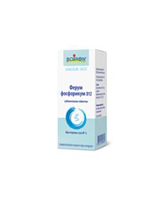 ШУСЛЕРОВА СОЛ БОАРОН N3 ФЕРУМ ФОСФОРИКУМ D12 ТАБЛ. Х 80