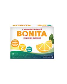 *БОНИТА МЕД И ЛИМОН ПАСТИЛИ Х 24 