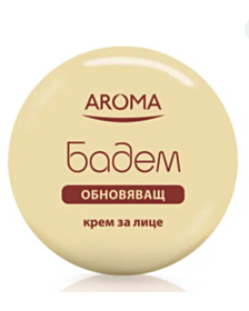 АРОМА КРЕМЗА ЛИЦЕ С БАДЕМ 75МЛ