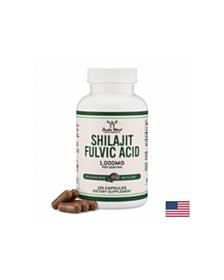 Имунитет - Шилажит (Мумио), 1000 mg, 120 капсули Double Wood 850033272260