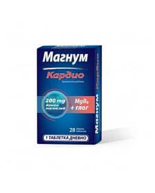 МАГНУМ КАРДИО ТАБЛ. Х 28 НАТУРПРОДУКТ