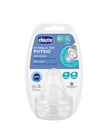 ЧИКО N0270 БИБЕРОН PHYSIO ANTI-COLIC 6M+ Х 2БР