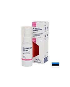 Нервна система - Витамин В-Комплекс спрей за уста с вкус на мента, 30 ml / 200 впръсквания Nordaid 4744272010195