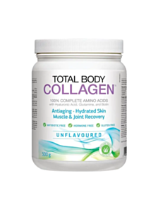 TOTAL BODY COLLAGEN ХИДРОЛИЗИРАН ГОВЕЖДИ ПРОТЕИН С ХИАЛУРОНОВА КИСЕЛИНА ГЛУТАМИН И БИОТИН ПРАХ Х 500