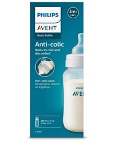 АВЕНТ ШИШЕ ANTI-COLIC 330МЛ С БИБЕРОН СРЕДЕН ПОТОК 3М+ SCY106/01