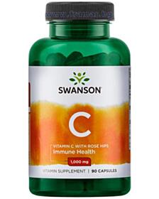 СУОНСЪН ВИТАМИН Ц С ШИПКА КАПС 1000МГ Х 90 SW1054