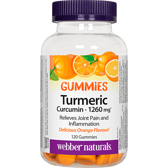 Webber Turmeric Curcumin Gummies / КУРКУМА ТУРМЕРИК КУРКУМИН ЖЕЛИРАНИ ТАБЛ. Х 120