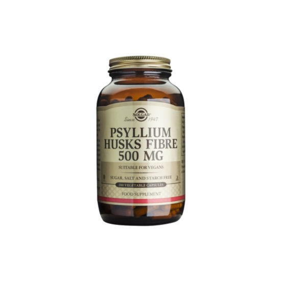 31316 СОЛГАР ПСИЛИУМ ХУСК ФИБРИ КАПС 500МГ Х 200