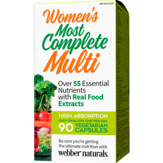 Webber Women’s Most Complete Multi / МУЛТИВИТАМИНИ ЗА ЖЕНИ КАПС. Х 90