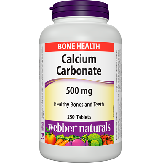 Webber Calcium Carbonate / КАЛЦИЙ /КАРБОНАТ/ ТАБЛ. 500МГ Х 250 