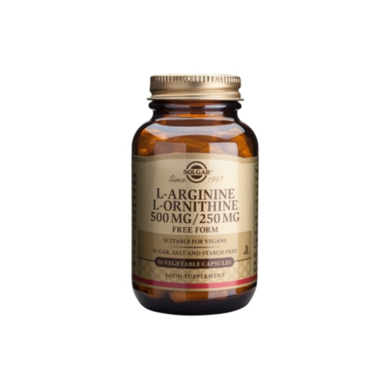71109 СОЛГАР Л-АРГИНИН КАПС 500МГ Х 50