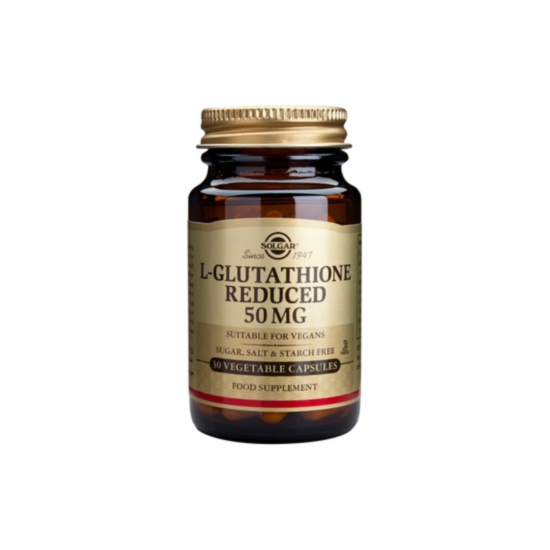 71126 СОЛГАР Л-ГЛУТАТИОН (РЕДУЦИРАН) Х 30 КАПС | Хранителна добавка