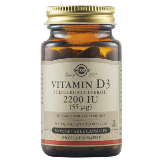 СОЛГАР ВИТАМИН Д3 ТАБЛ 2200 IU X 50