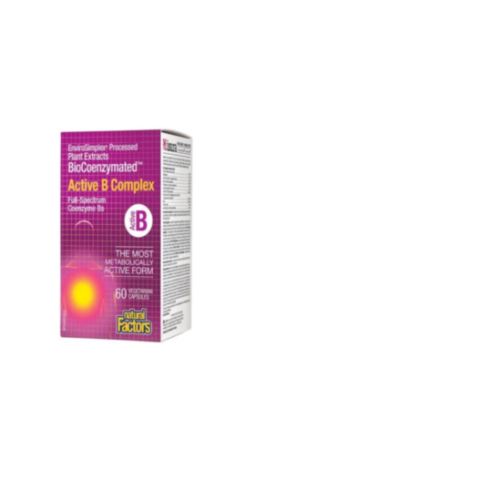 Natural Factors BioCoenzymated ™ / ACTIVE B-комплекс капс. x 60
