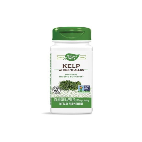 NW КЕЛП /КАФЯВИ ВОДОРАСЛИ/ КАПС. 600МГ Х 180