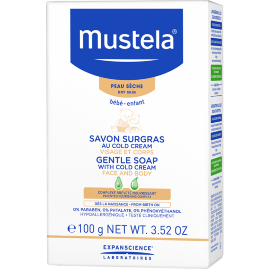 МУСТЕЛА НЕЖЕН САПУН С КОЛД КРЕМ 150г