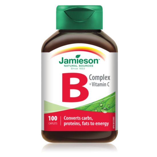 76765 ДЖЕЙМИСЪН B КОМПЛЕКС + ВИТАМИН C КАПС Х 100