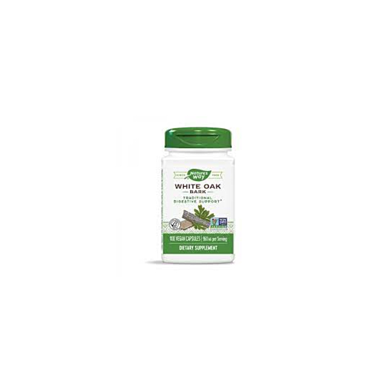 Nature’s Way - White Oak Bark/ Бял дъб (кора) 480 mg х 100 капсули