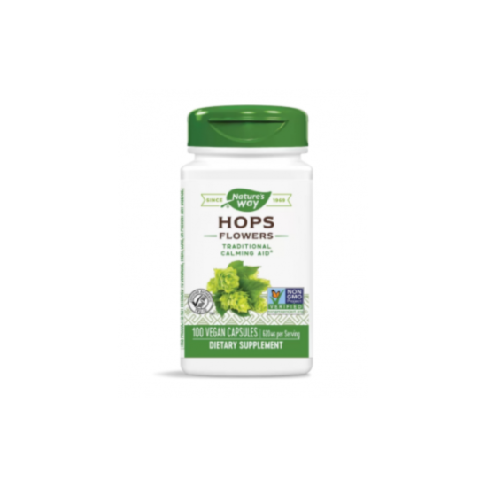  Nature’s Way - Hops Flowers / Хмел (цвят) 310 mg х 100 капсули