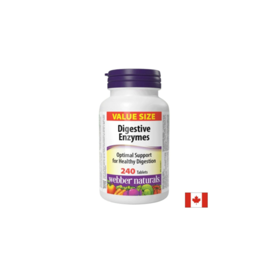 Храносмилателни ензими – За добро храносмилане и при подут корем, 240 таблетки