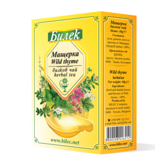  ЧАЙ МАЩЕРКА СТРЪК 40 г БИЛЕК | Apteka Nove