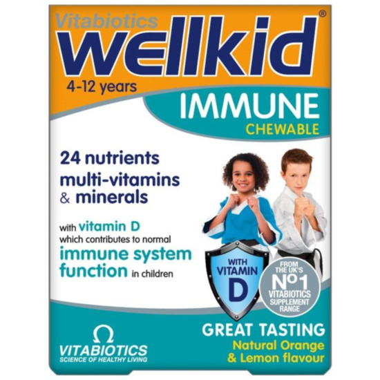 ВИТАБИОТИКС УЕЛКИД ИМУН ДЪВЧАЩИ ТАБЛ. Х 30