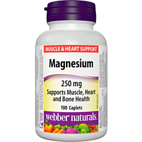 Webber Magnesium / МАГНЕЗИЙ КАПЛЕТИ 250МГ Х 100