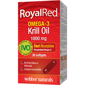 Webber Omega-3 Krill Oil / ОМЕГА-3 КРИЛ МАСЛО КАПС. 1000МГ Х 30