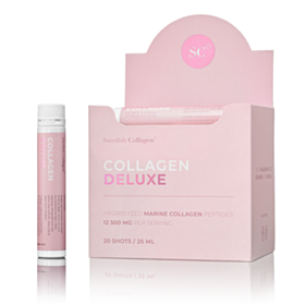 РИБЕН КОЛАГЕН DELUXE 12 500МГ + ХИАЛУРОНОВА КИСЕЛИНА 75МГ ФЛ. X 20 SWEDISH COLLAGEN