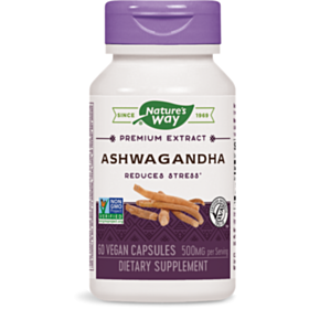 Nature’s Way  - Ashwagandha/ Ашваганда 500 mg х 60 капсули
