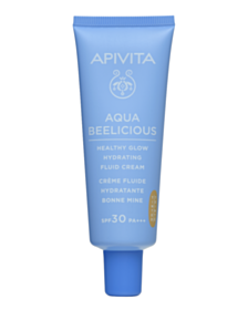 АПИВИТА AQUA BEELICIOUS ТОНИРАН ХИДРАТИРАЩ ОЗАРЯВАЩ ФЛУИД ЗА ЛИЦЕ SPF30 40МЛ В