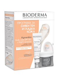БИОДЕРМА КОМПЛЕКТ ПИГМЕНТБИО ДНЕВЕН КРЕМ SPF50+ 40МЛ + ПИГМЕНТБИО НОЩЕН КРЕМ 50МЛ В