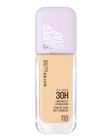 МЕЙБЪЛИН ФОН ДЬО ТЕН SUPER STAY LUMI MATT 118