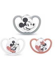 НУК ЗАЛЪГАЛКА SPACE MICKEY СИЛИКОН 18М+КУТИЙКА 10739747 РАЗЛИЧНИ ЦВЕТОВЕ