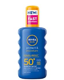 НИВЕА СЪН SPF50+ СПРЕЙ 200МЛ 85669