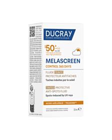 ДЮКРЕ МЕЛАСКРИЙН КОНТРОЛ 365 DAYS SPF50+ ТОНИРАН СЛЪНЦЕЗАЩИТЕН ФЛУИД СРЕЩУ ПЕТНА 30МЛ