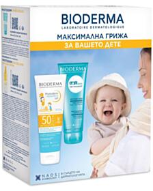 БИОДЕРМА КОМПЛЕКТ ФОТОДЕРМ ПЕДИАТРИКС МЛЯКО SPF 50+ 200МЛ+АБЦ ДЕРМ МУСАНТ 200МЛ