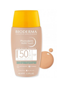 БИОДЕРМА ФОТОДЕРМ НЮД ТАЧ SPF50+ СВЕТЪЛ 40МЛ  Х