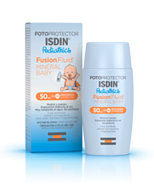 ИСДИН FOTOPROTECTOR PEDIATRIC СЛЪНЦЕЗАЩИТЕН МИНЕРАЛЕН ФЛУИД ЗА БЕБЕТА И ДЕЦА SPF50 50МЛ