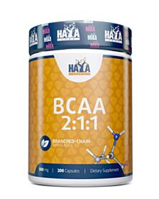 ХАЯ ЛАБС BCAA 2:1:1 500МГ КАПС Х 200 