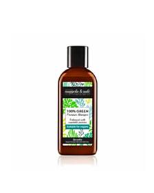 NUGGELA&SULE 100% GREEN SHAMPOO НАТУРАЛЕН ШАМПОАН ЗА ОБЕМ 100МЛ *