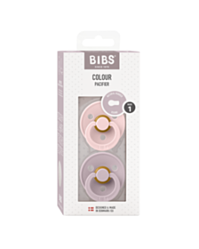 БИБС БИБЕРОНИ COLOUR, BLOSSOM/DUSKY LILAC КАУЧУК 0-6М X 2 110416