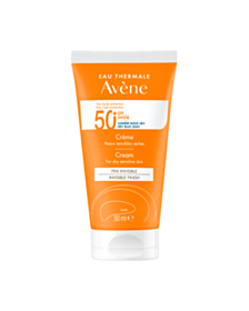 АВЕН СЛЪНЦЕ КРЕМ ЗА ЛИЦЕ ЗА СУХА КОЖА SPF50+ 50МЛ  А